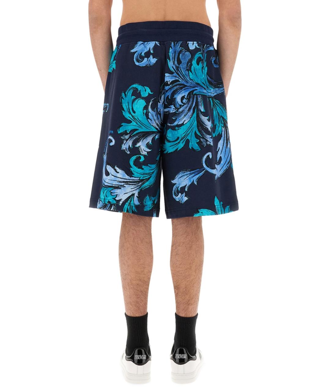 VERSACE JEANS COUTURE Мульти хлопковые шорты, фото 4