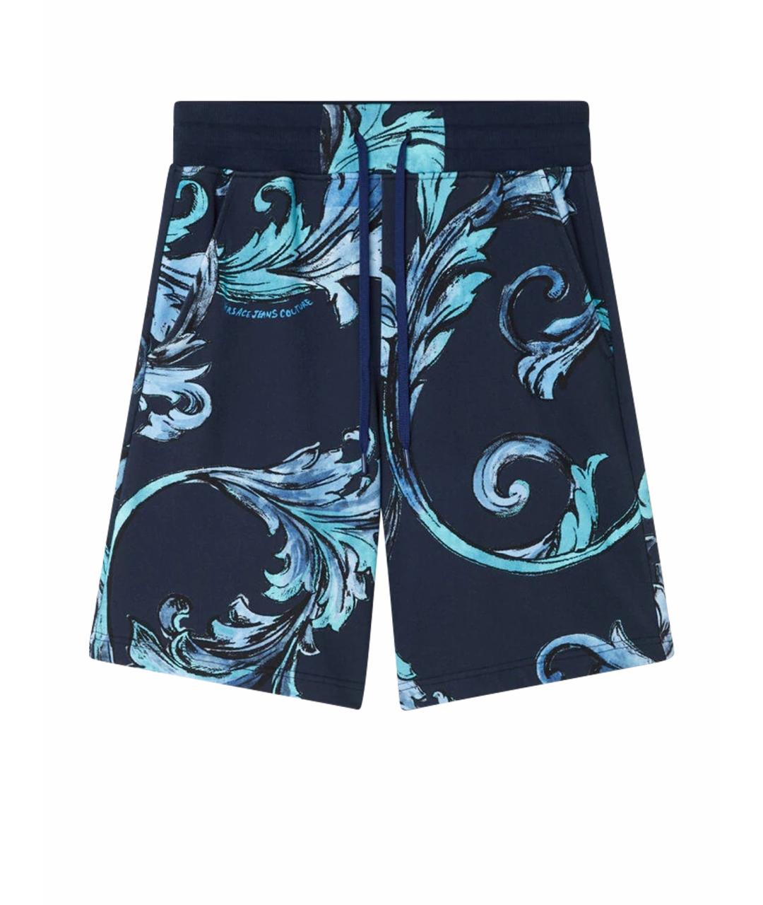 VERSACE JEANS COUTURE Мульти хлопковые шорты, фото 1