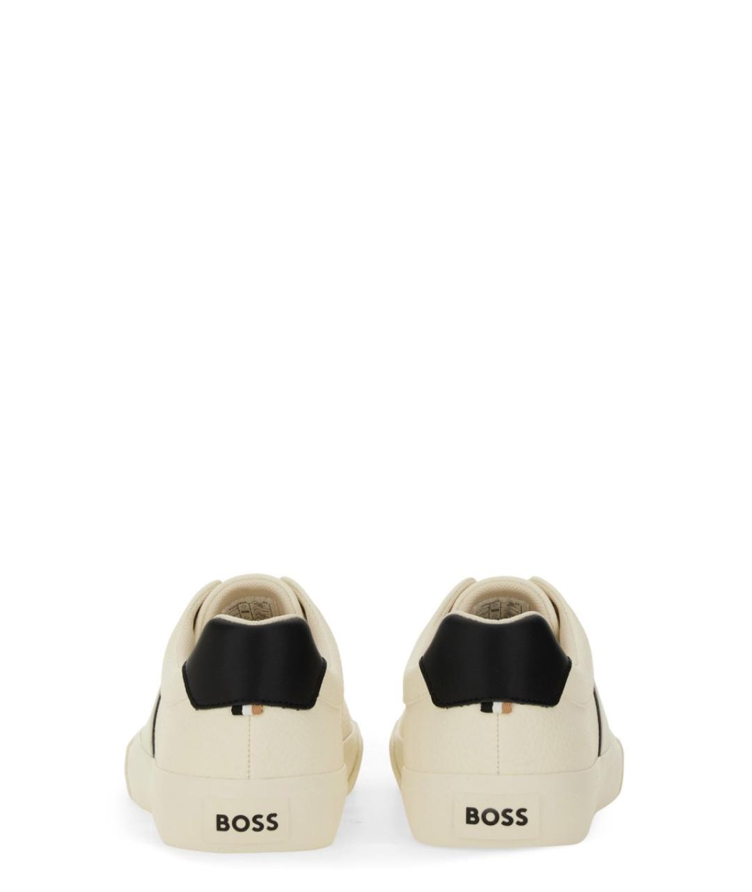 HUGO BOSS Белые низкие кроссовки / кеды, фото 5