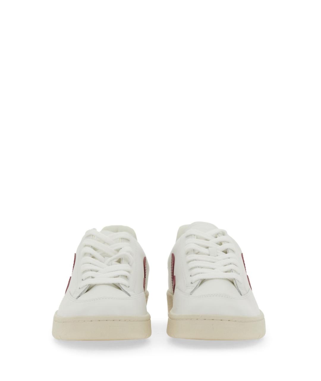 VEJA Белые кожаные низкие кроссовки / кеды, фото 4