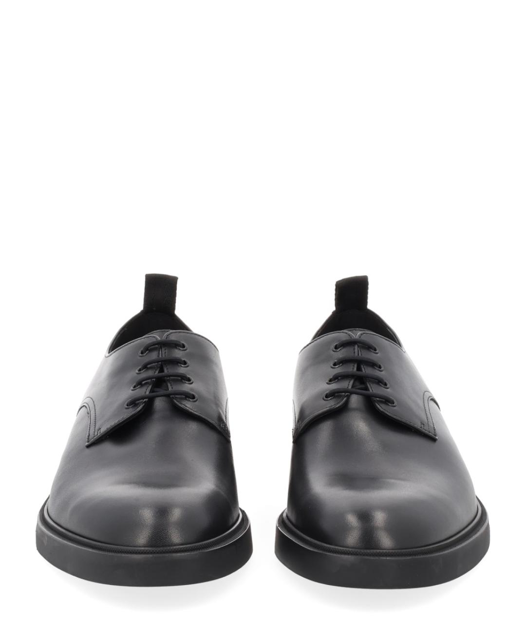 HUGO BOSS Черные кожаные туфли, фото 3