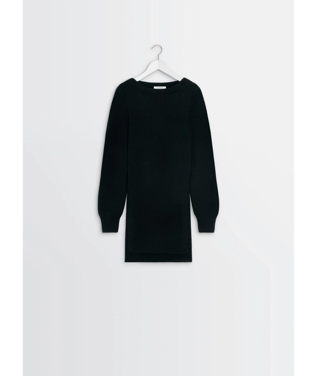 LEMAIRE Черный шерстяной джемпер / свитер, фото 6