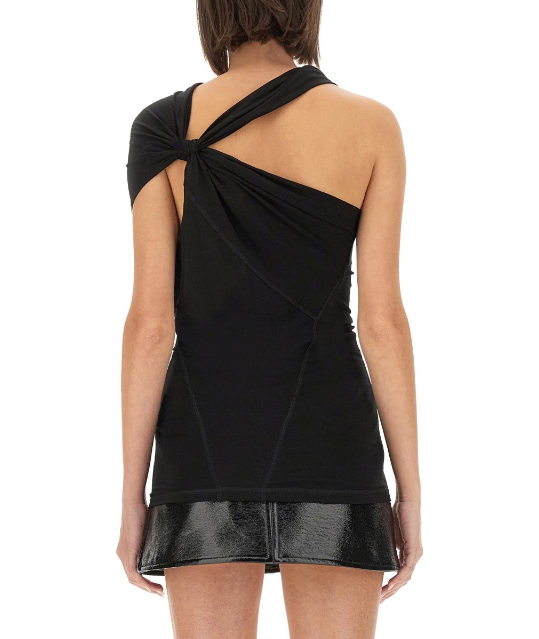 HELMUT LANG Черная блузы, фото 4