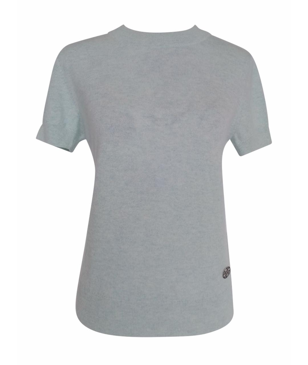 HERMES Голубой кашемировый джемпер / свитер, фото 1