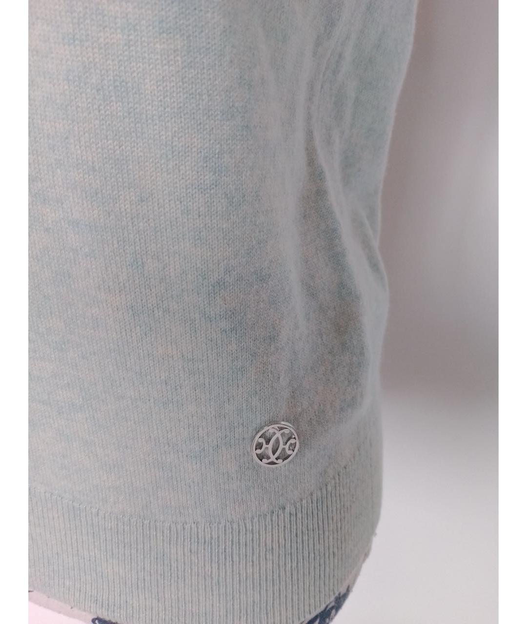 HERMES Голубой кашемировый джемпер / свитер, фото 2