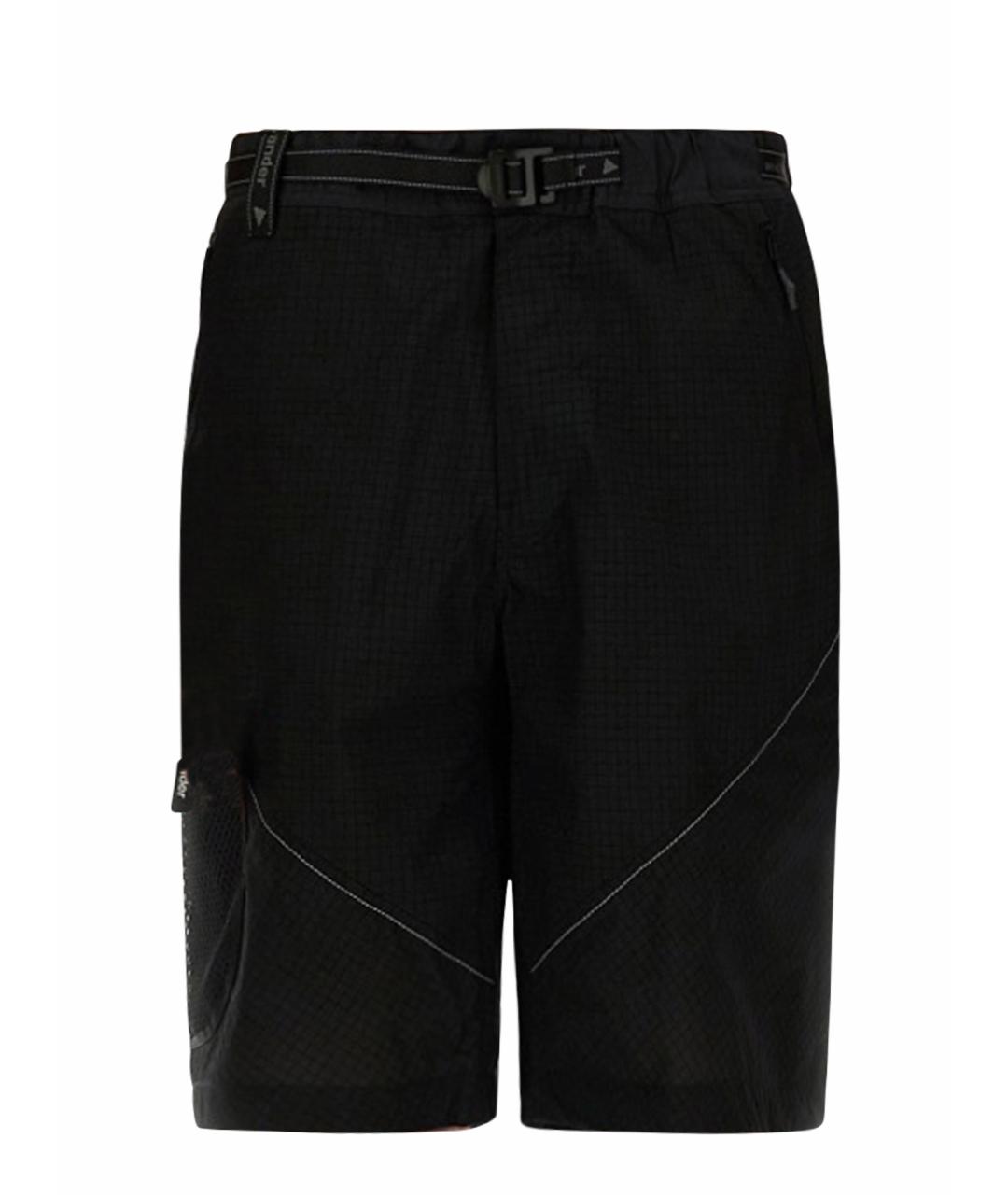 AND WANDER Черные полиамидовые шорты, фото 1