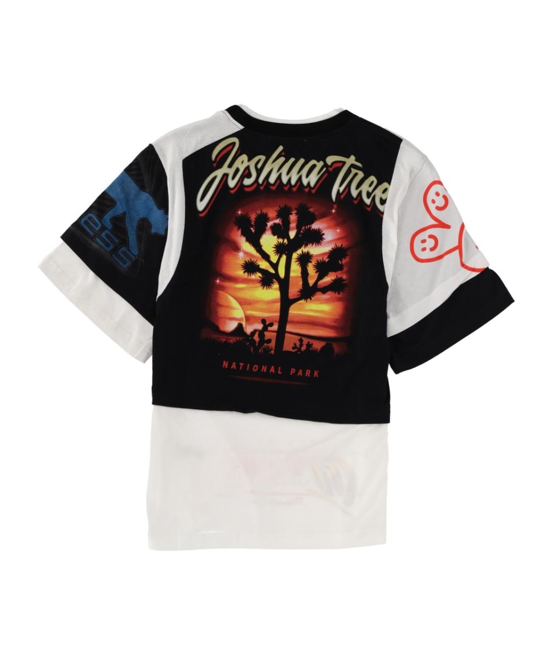 MARINE SERRE Мульти хлопковая футболка, фото 2