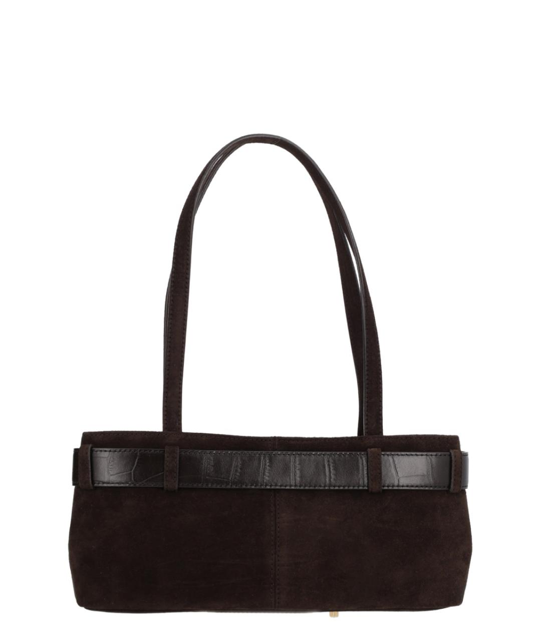 OSOI Коричневая кожаная сумка через плечо, фото 2