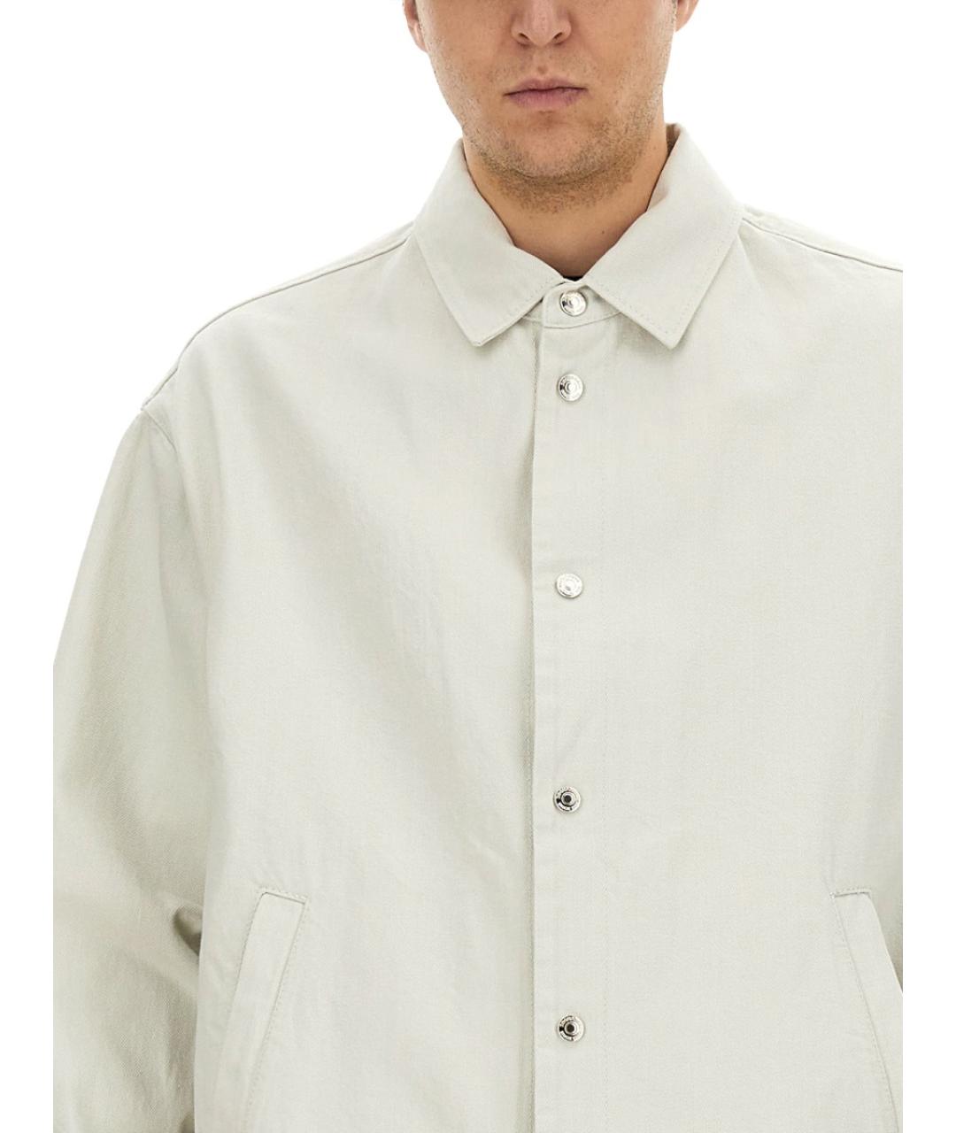 DSQUARED2 Белая хлопковая куртка, фото 3