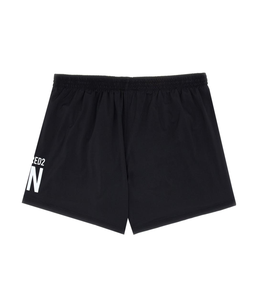 DSQUARED2 Черные полиамидовые шорты, фото 2