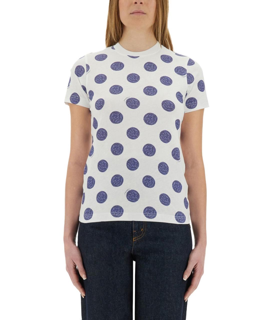 MOSCHINO Мульти хлопковая футболка, фото 2