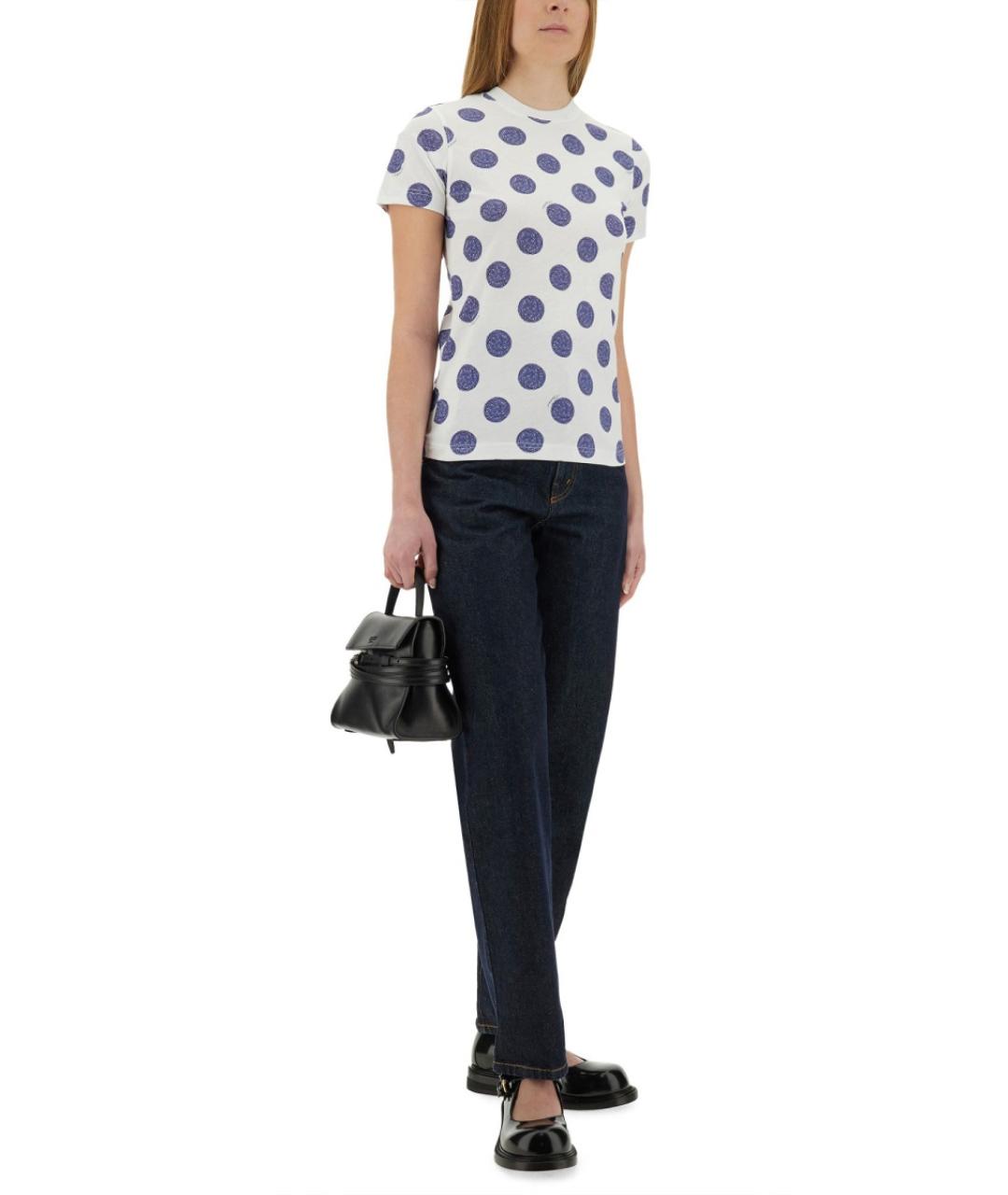 MOSCHINO Мульти хлопковая футболка, фото 3