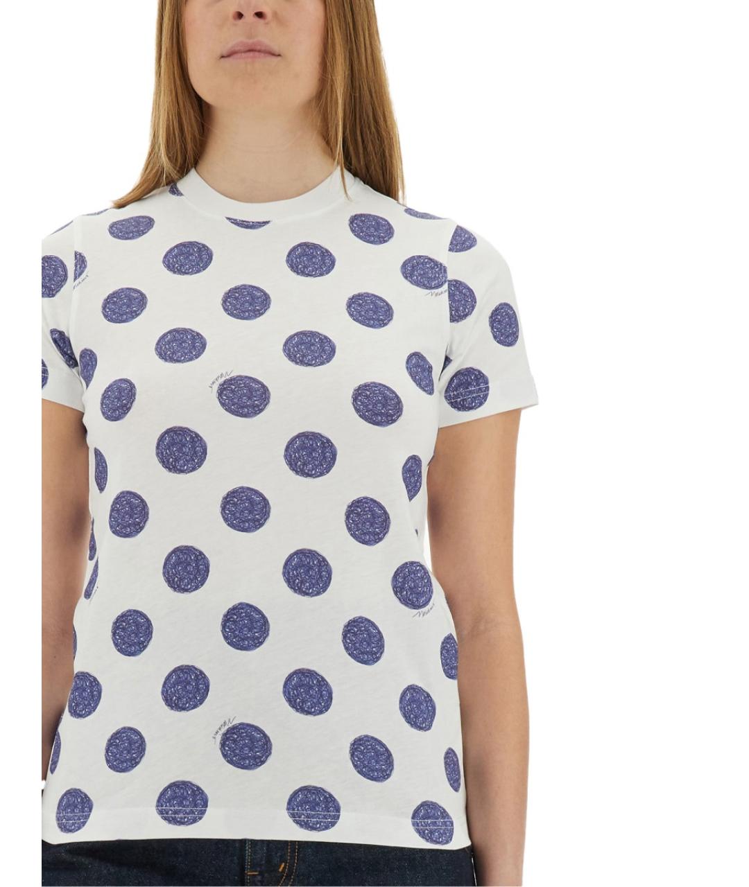 MOSCHINO Мульти хлопковая футболка, фото 4