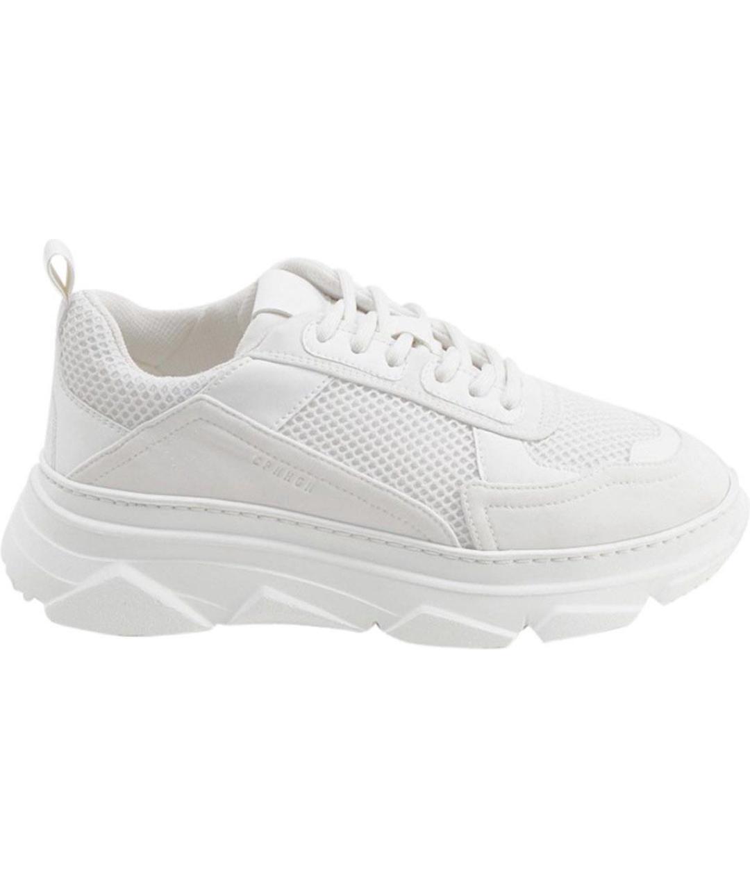 COPENHAGEN Белые текстильные кроссовки, фото 1