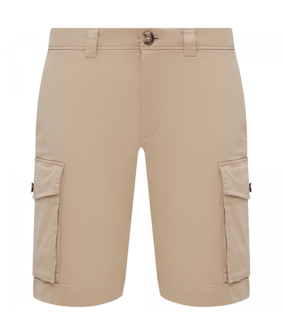 WOOLRICH Бежевые хлопковые шорты, фото 1