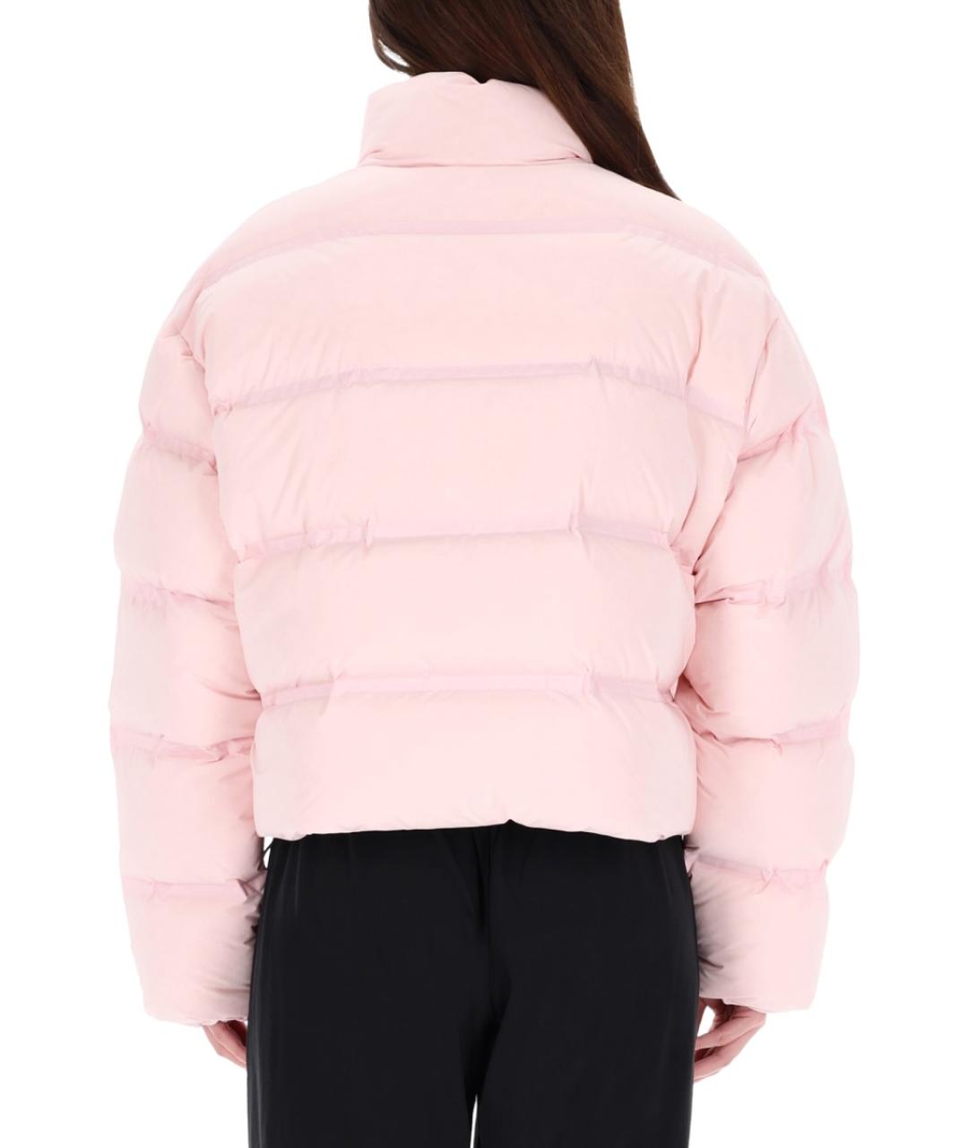 ALEXANDER WANG Розовый полиэстеровый пуховик, фото 4