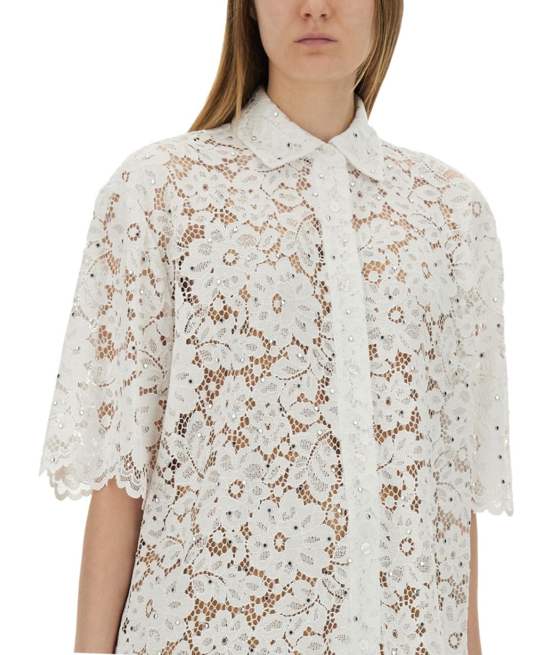 MICHAEL KORS Белая полиэстеровая рубашка, фото 5