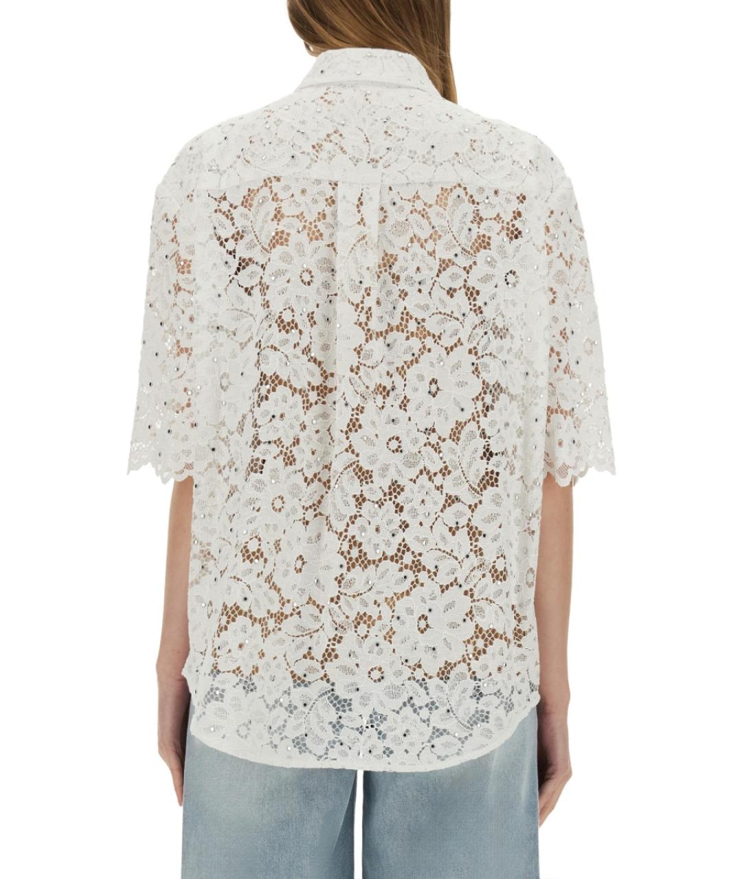 MICHAEL KORS Белая полиэстеровая рубашка, фото 4