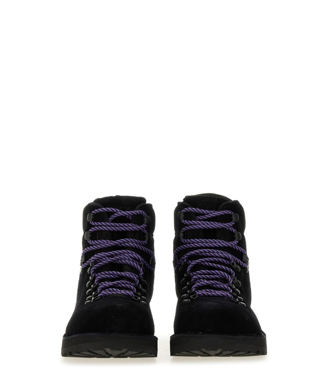 DIEMME Черные кожаные низкие ботинки, фото 4