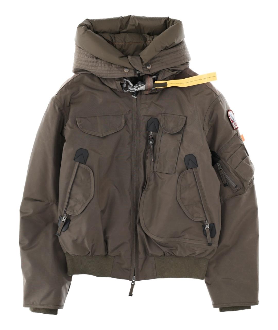 PARAJUMPERS Зеленая полиамидовая куртка, фото 1