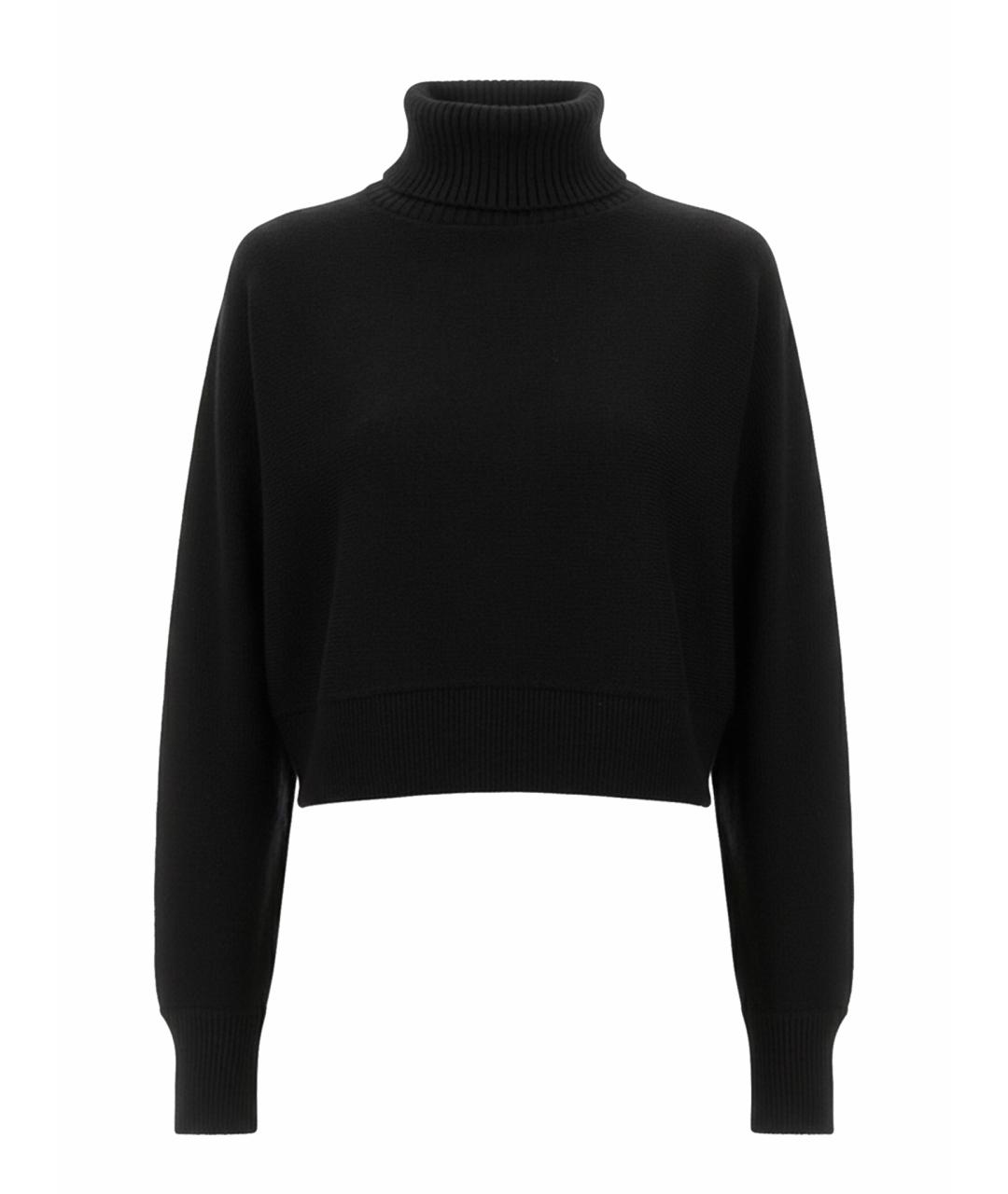 MICHAEL KORS Черный шерстяной джемпер / свитер, фото 1