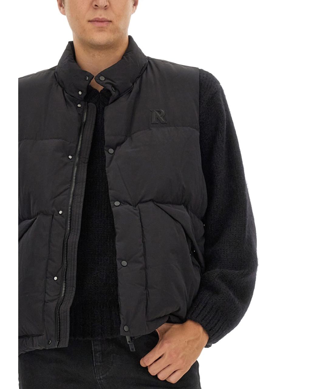 REPRESENT Черный полиамидовый жилет, фото 5