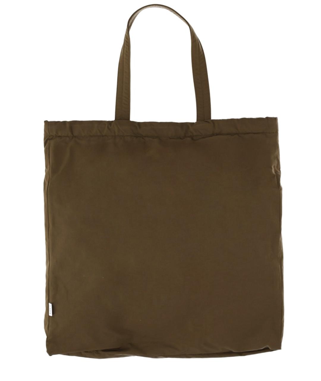 ASPESI Хаки хлопковая сумка тоут, фото 2