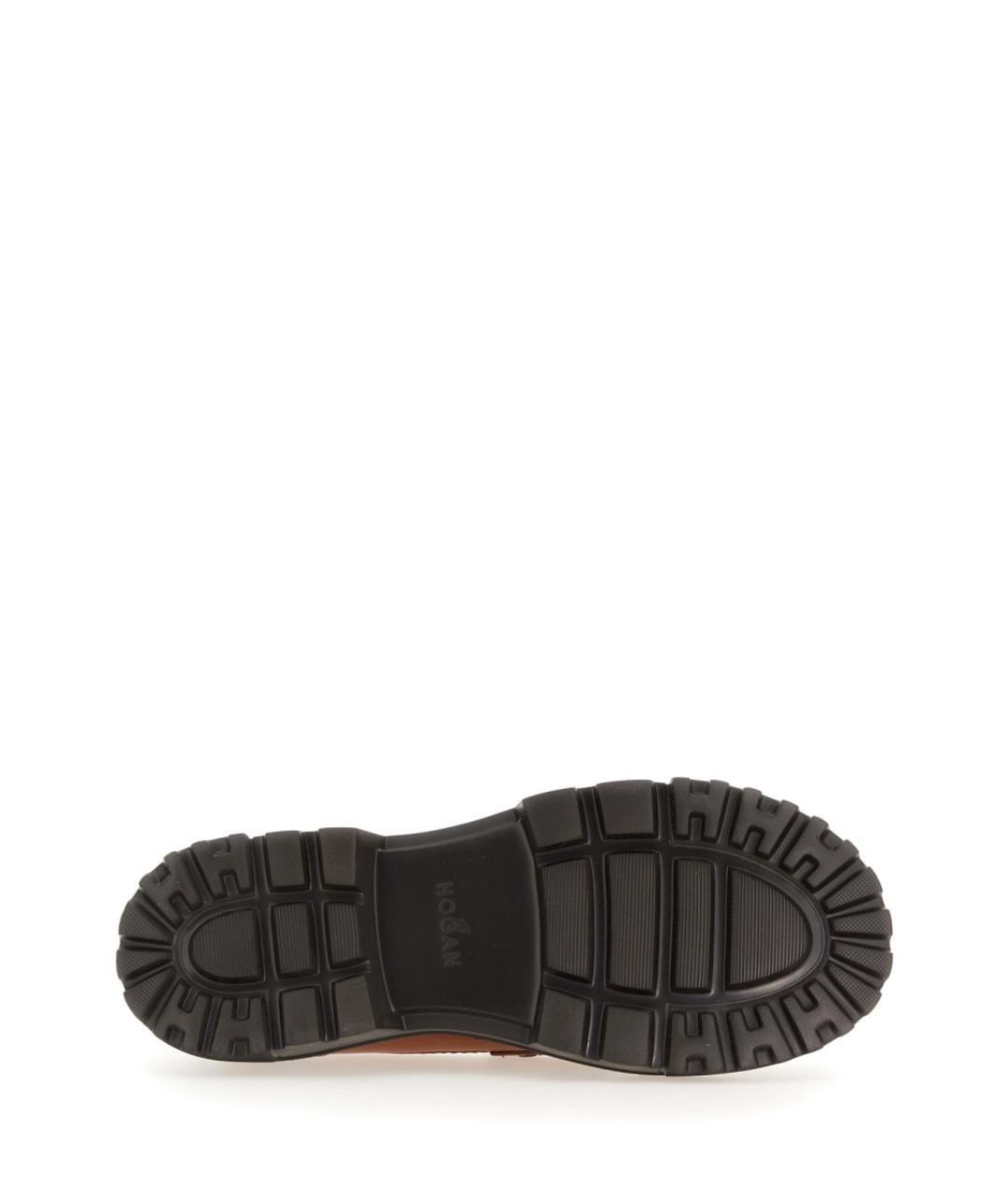 HOGAN Коричневые кожаные лоферы, фото 5