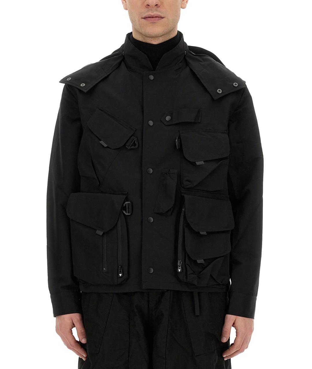 SOUTH2 WEST8 Черная хлопковая куртка, фото 5