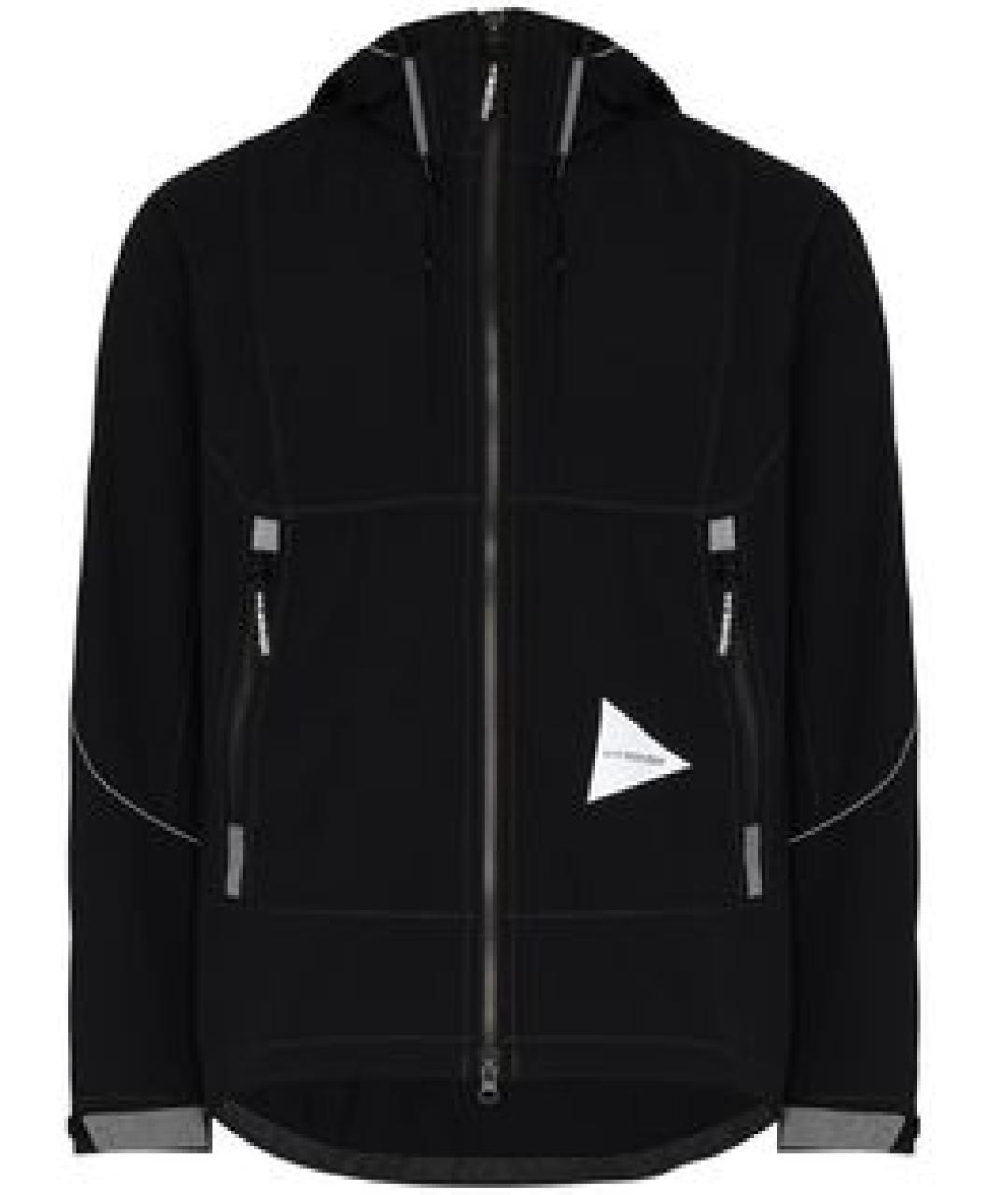 AND WANDER Черная полиамидовая куртка, фото 1