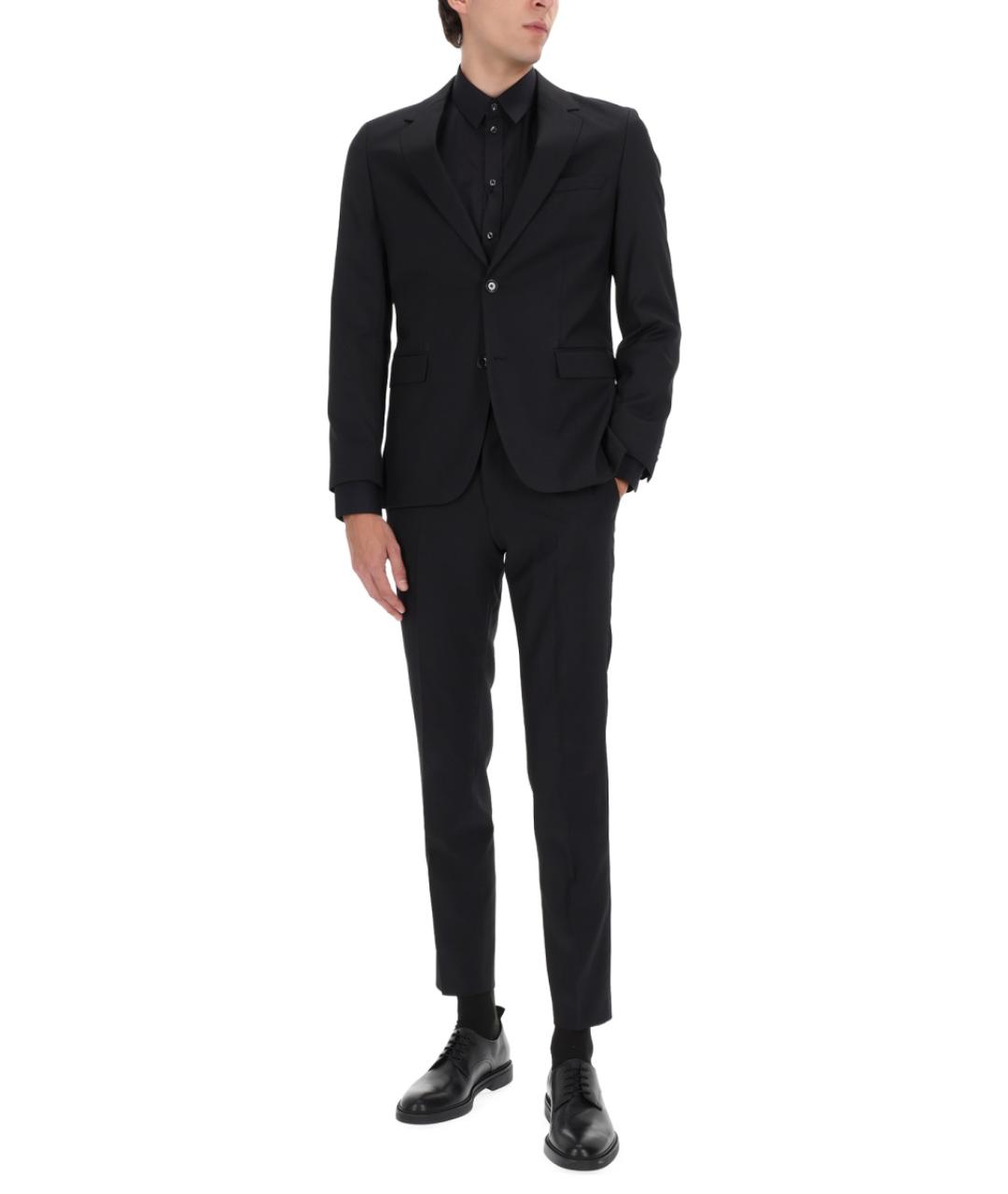 HUGO BOSS Черный классический костюм, фото 2