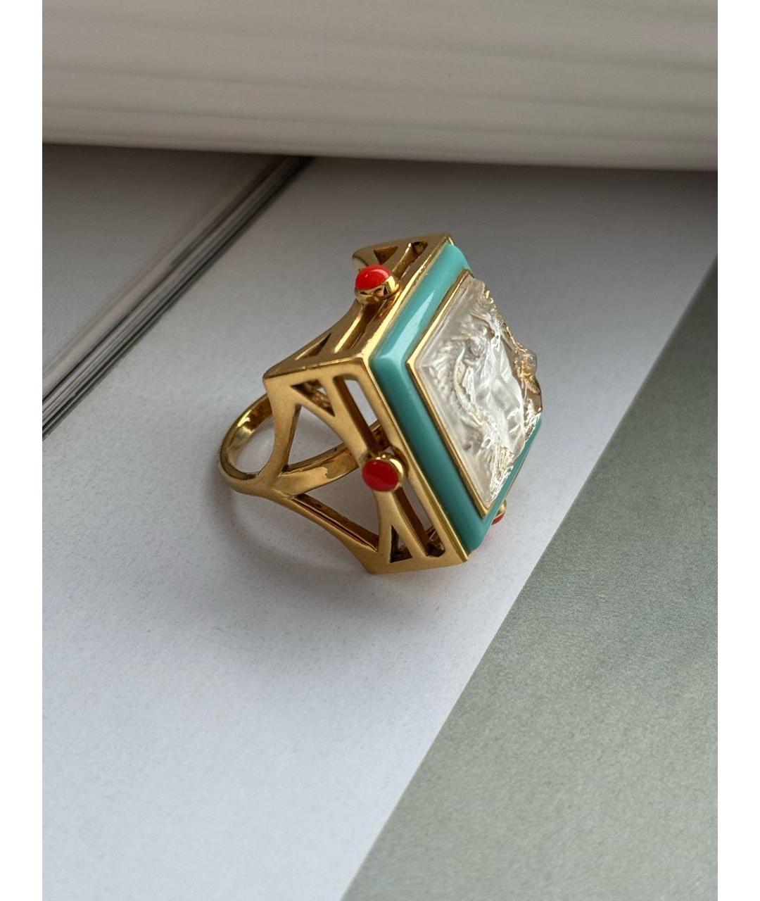 LALIQUE Мульти позолоченное кольцо, фото 3