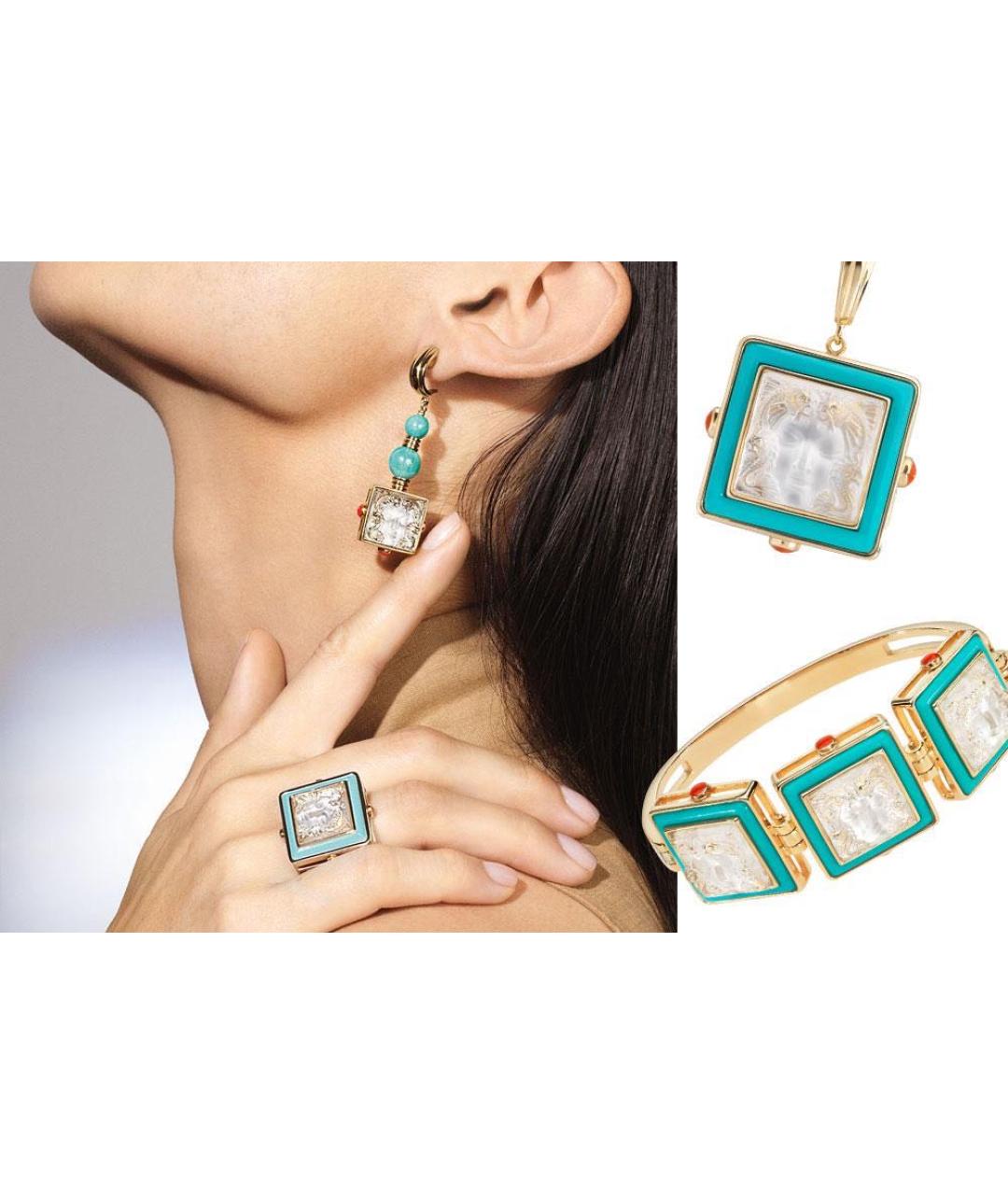 LALIQUE Мульти позолоченное кольцо, фото 7