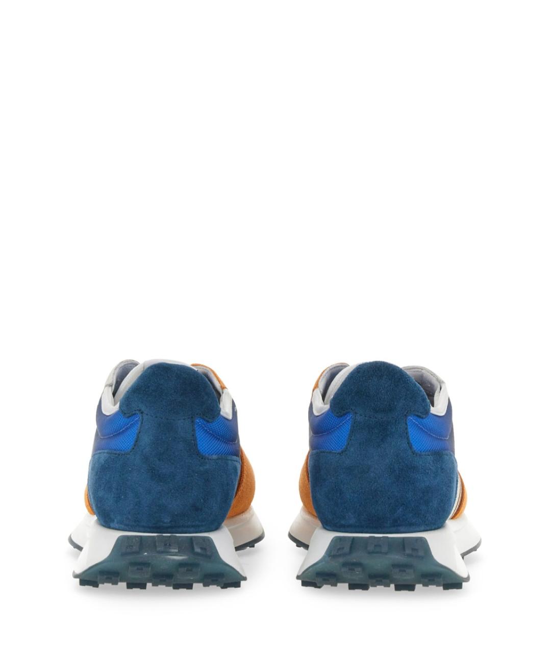 HOGAN Мульти кожаные низкие кроссовки / кеды, фото 3