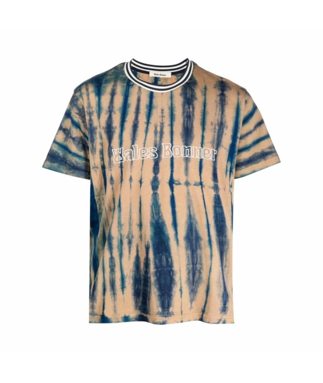 WALES BONNER Мульти хлопковая футболка, фото 1