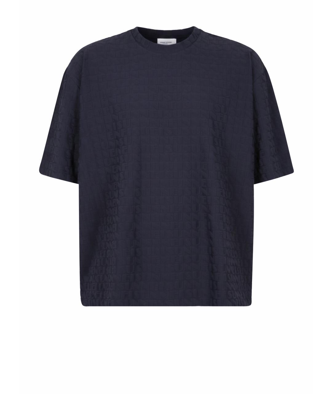 SUNNEI Синяя хлопковая футболка, фото 1