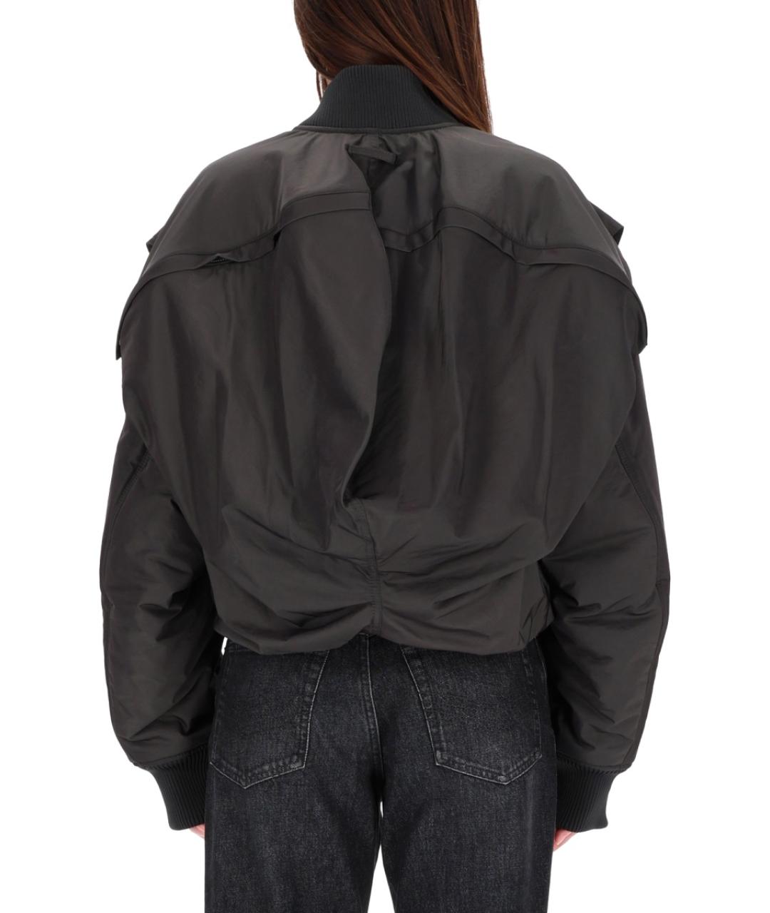 JEAN PAUL GAULTIER Серая полиамидовая куртка, фото 3