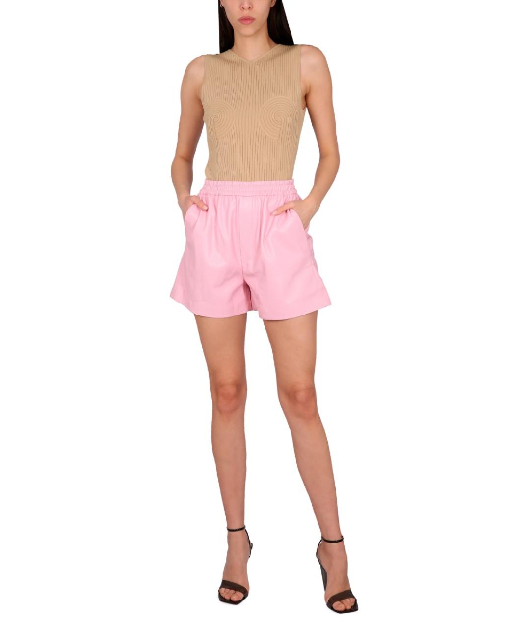 NANUSHKA Бежевая вискозная блузы, фото 2