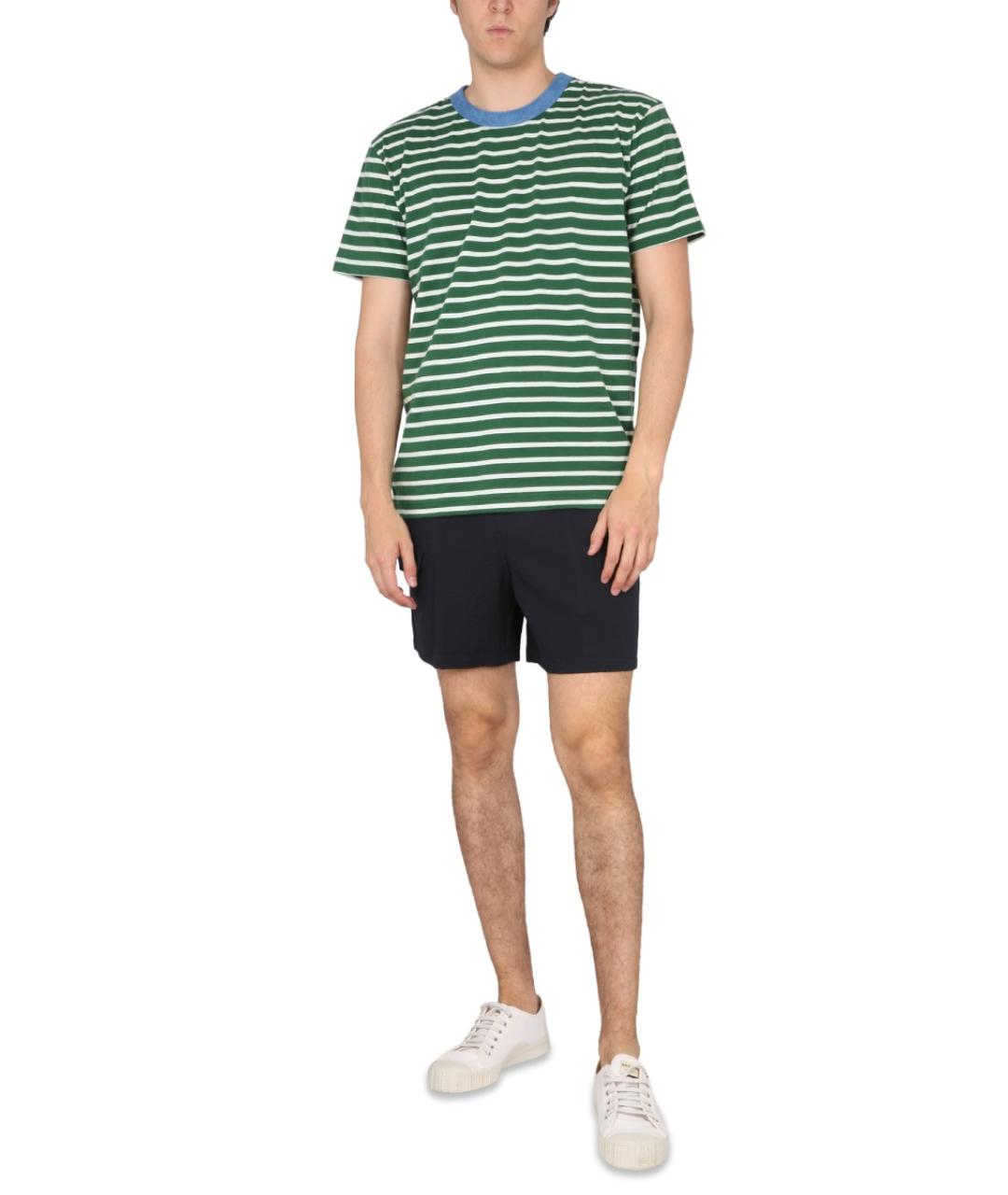 HOWLIN Синие хлопковые шорты, фото 2