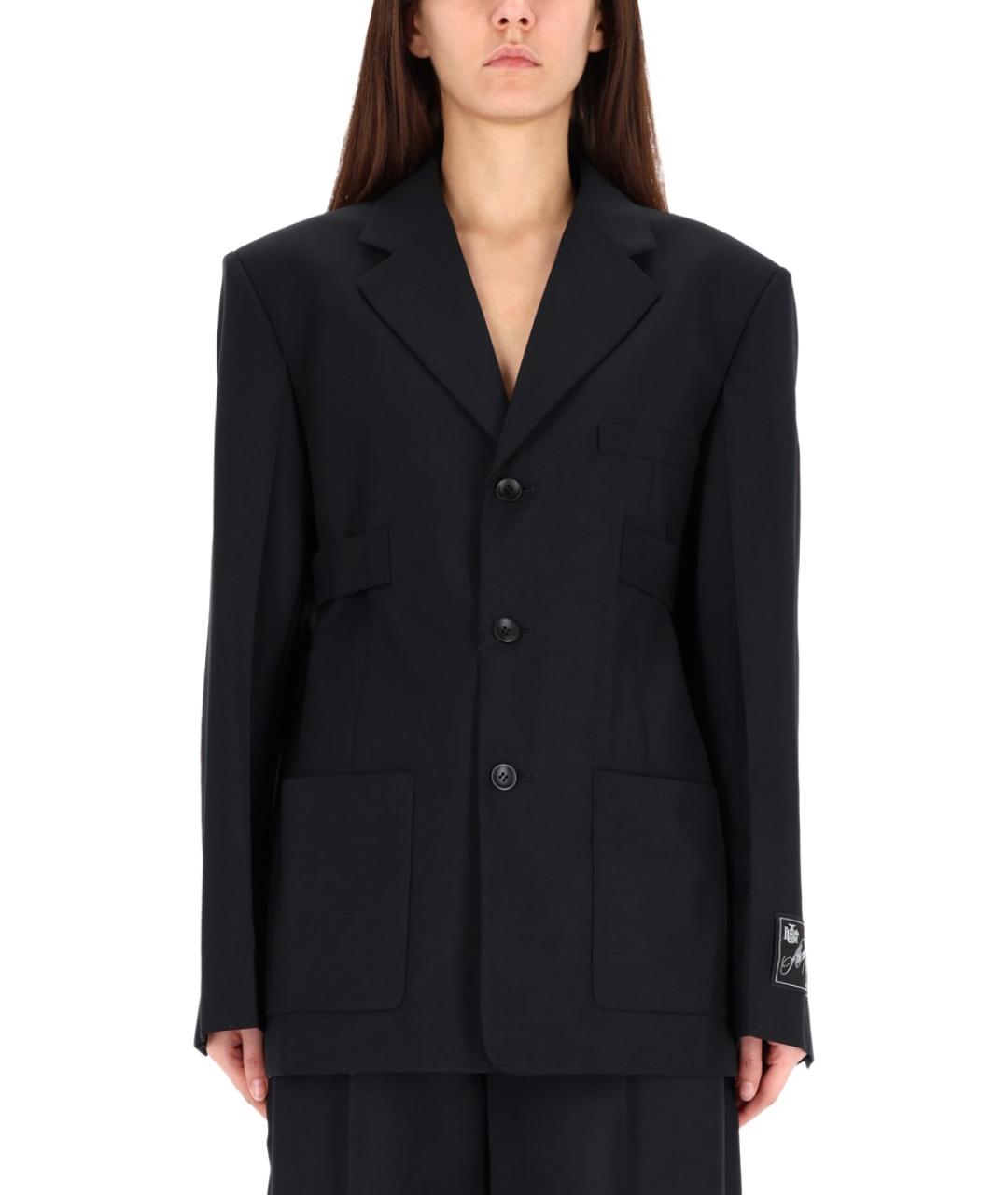 ALEXANDER WANG Черный шерстяной жакет/пиджак, фото 5