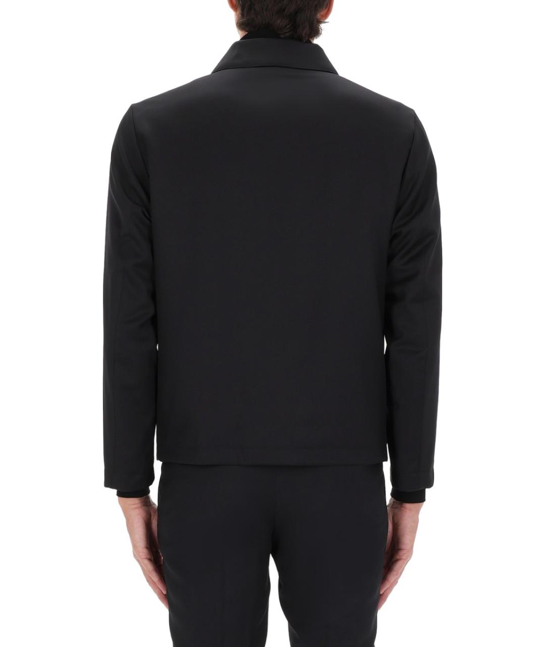 HUGO BOSS Черная шерстяная куртка, фото 4