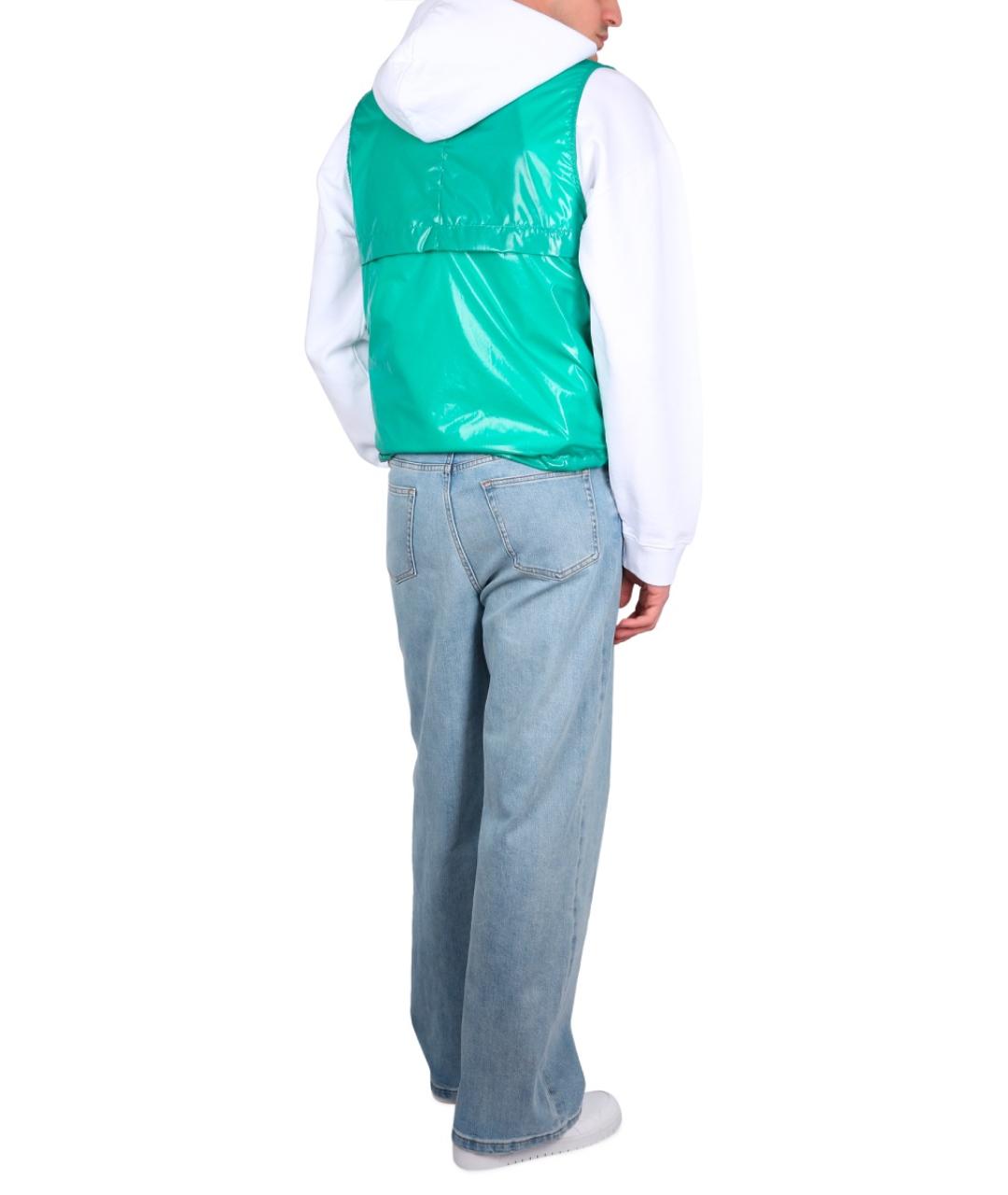 K-WAY Зеленый полиамидовый жилет, фото 6