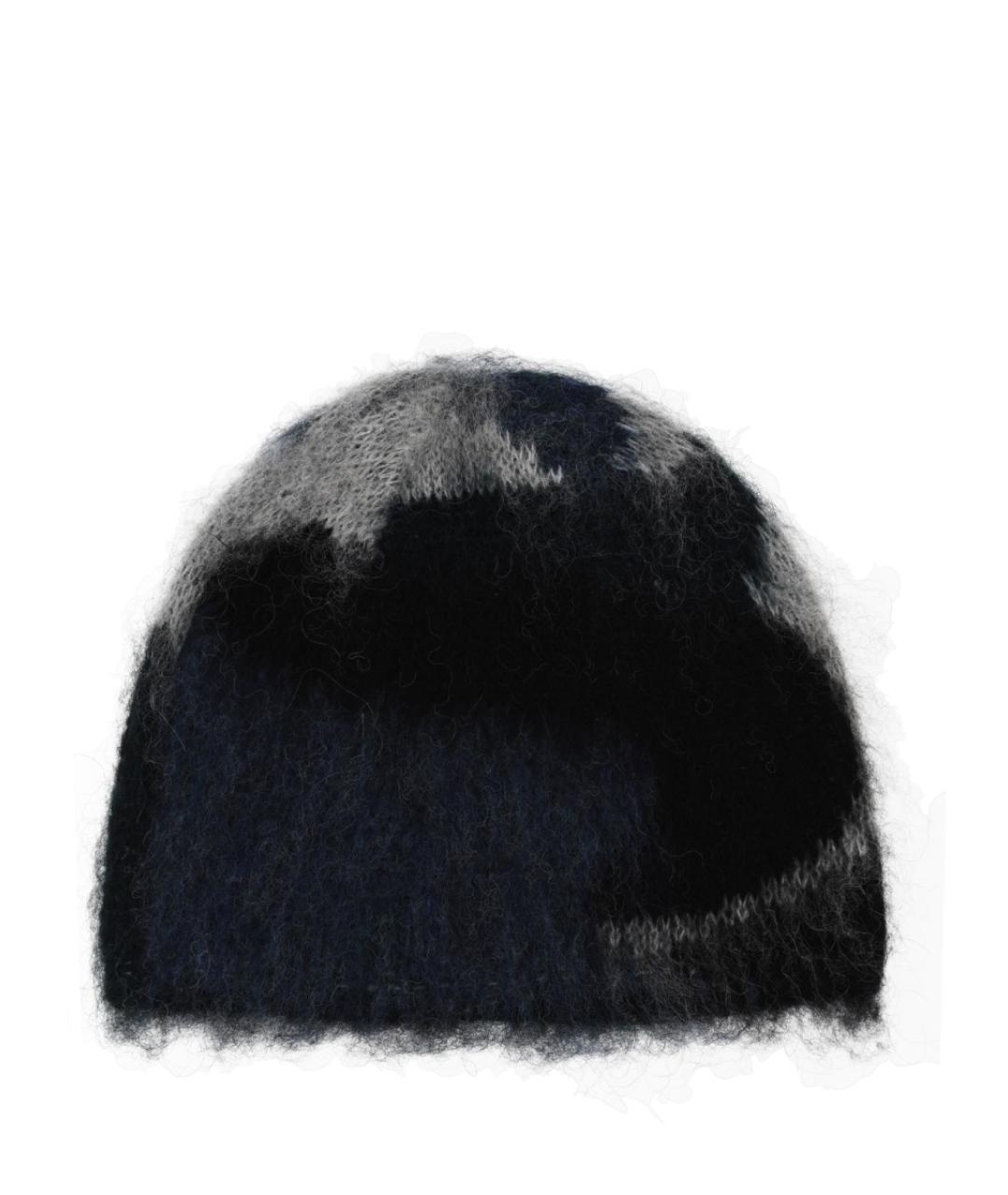 AND WANDER Черная шерстяная шапка, фото 2