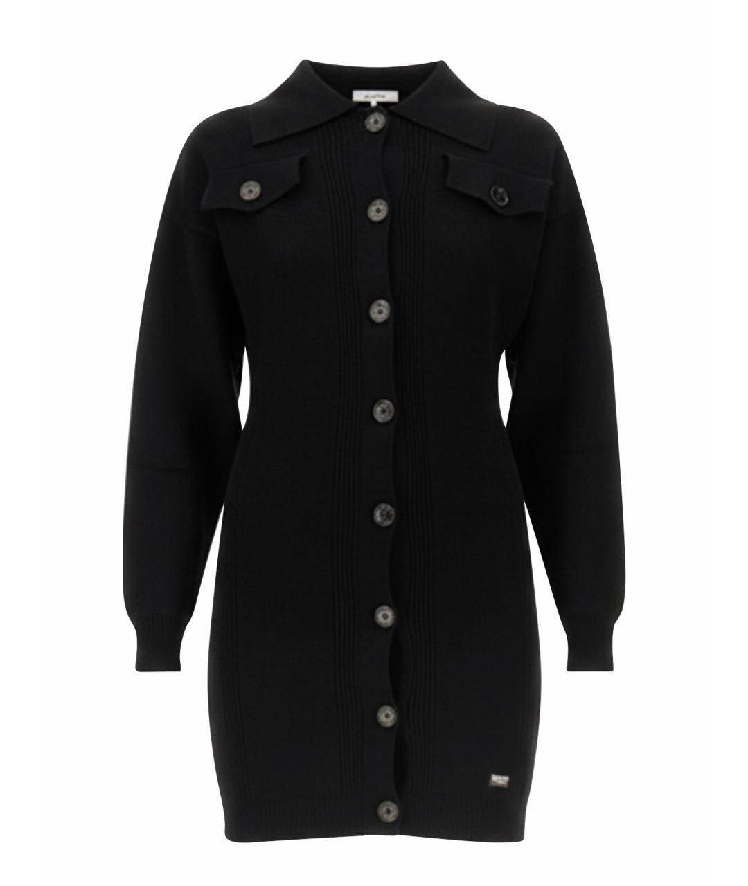 MOSCHINO JEANS Черное вискозное повседневное платье, фото 1