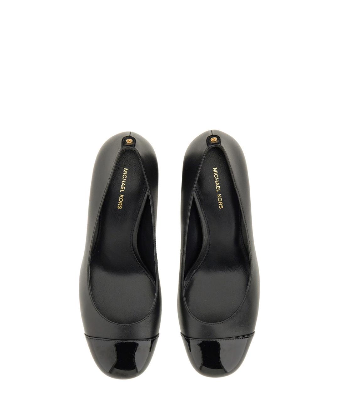 MICHAEL KORS Черные кожаные туфли, фото 5
