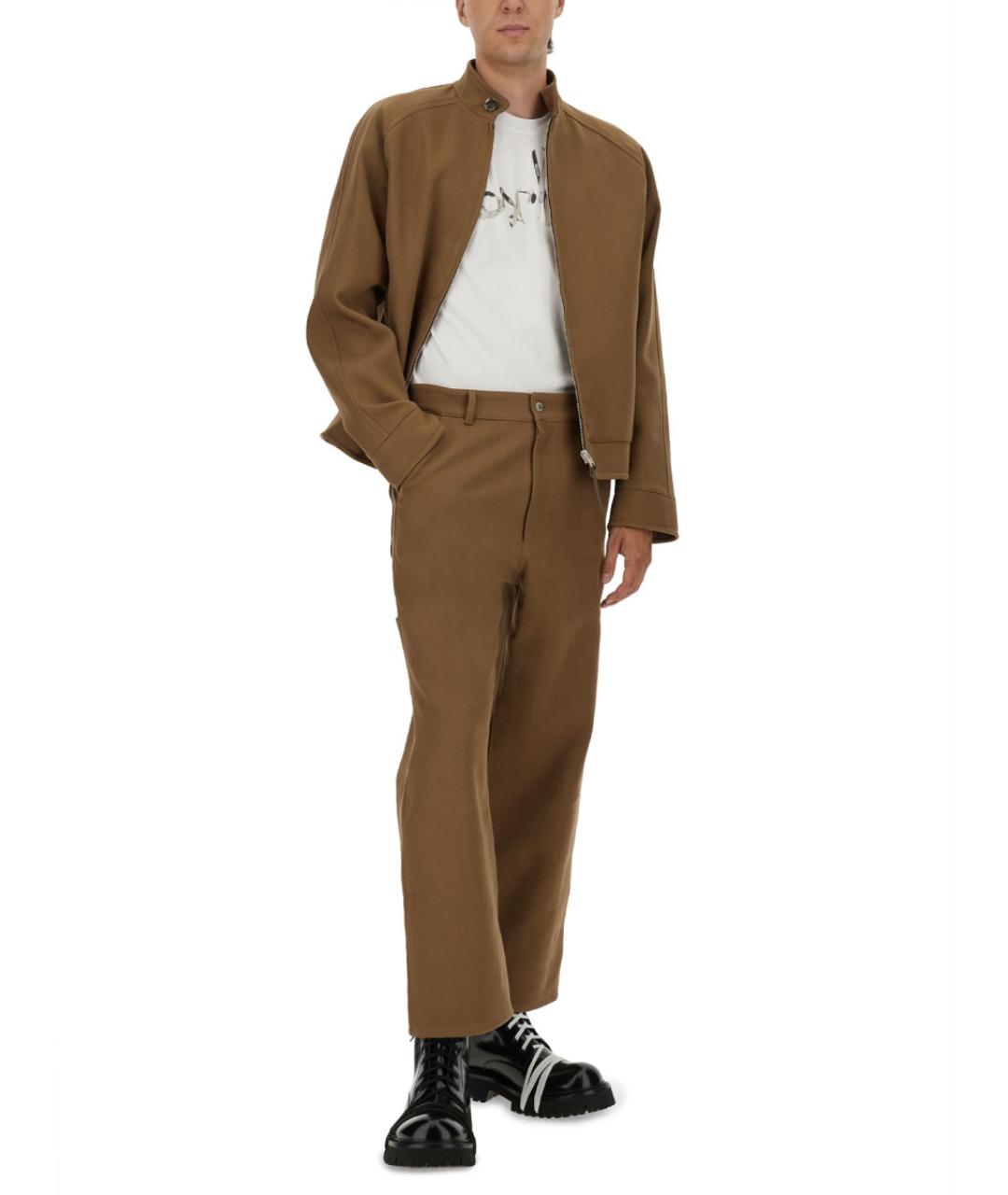 MOSCHINO Коричневая хлопковая куртка, фото 2