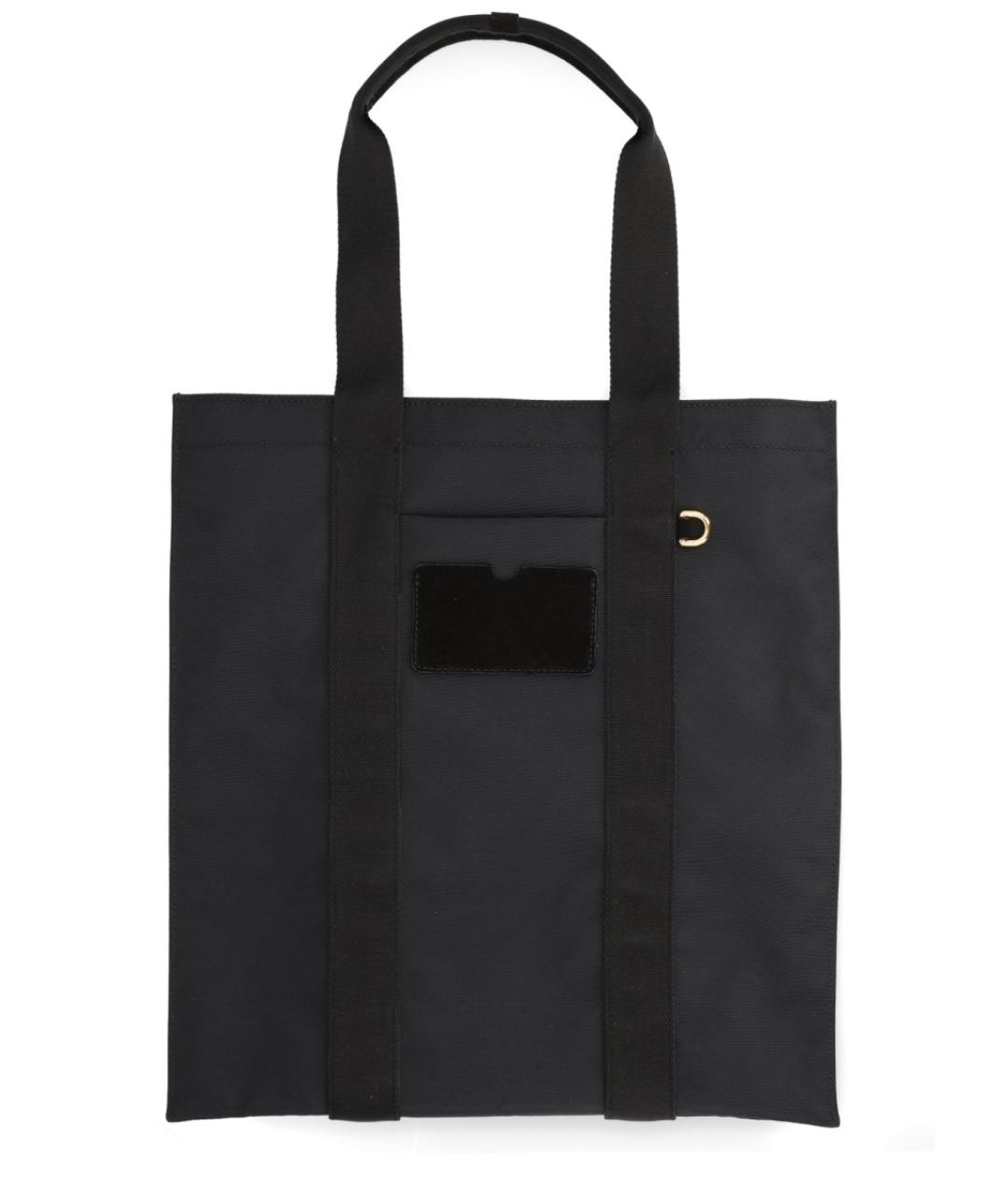 MOSCHINO Черная сумка тоут, фото 3