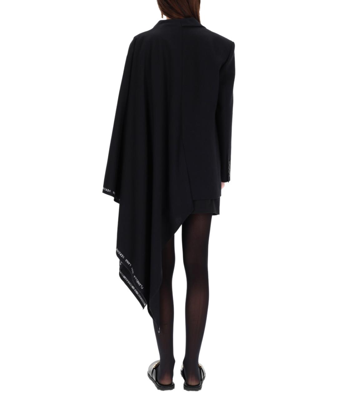 MOSCHINO Черный шерстяной жакет/пиджак, фото 4