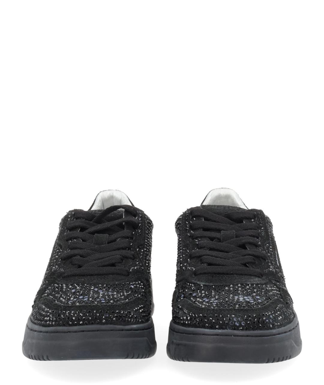 AUTRY Черные кожаные кроссовки, фото 3
