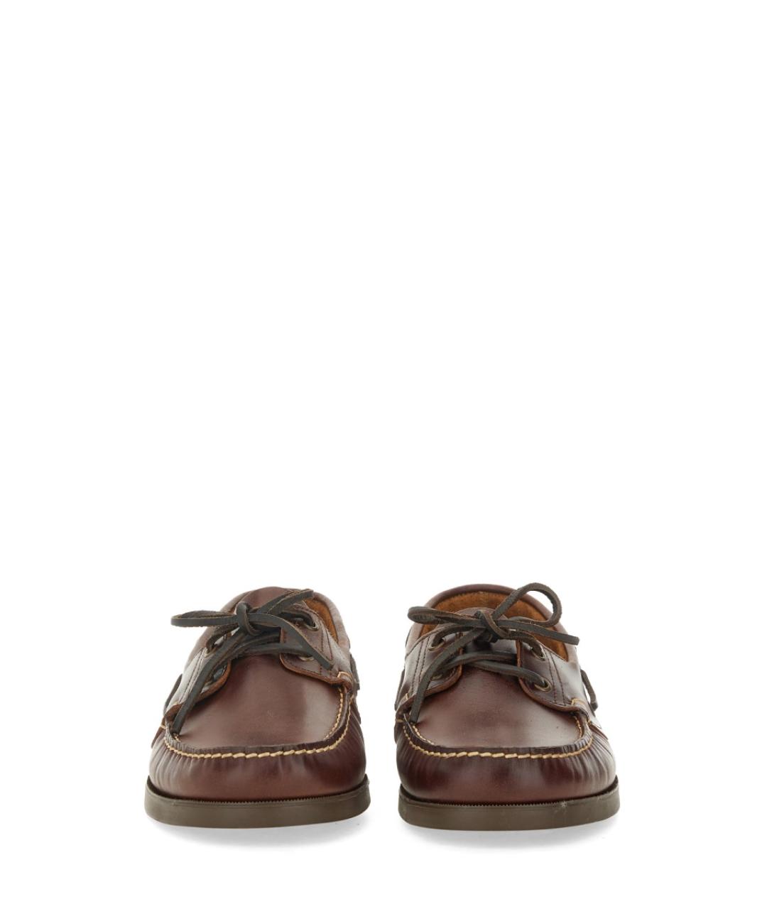 PARABOOT Коричневые кожаные лоферы, фото 4